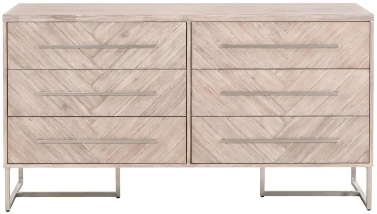 Mosaic 6-Drawer Double Dresser