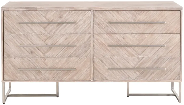 Mosaic 6-Drawer Double Dresser