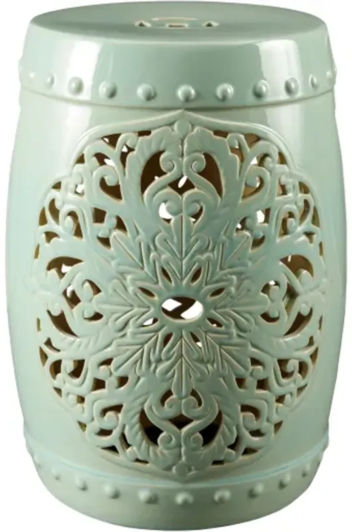 Nusrat NUS-002 18"H x 13"W x 13"D Garden Stool