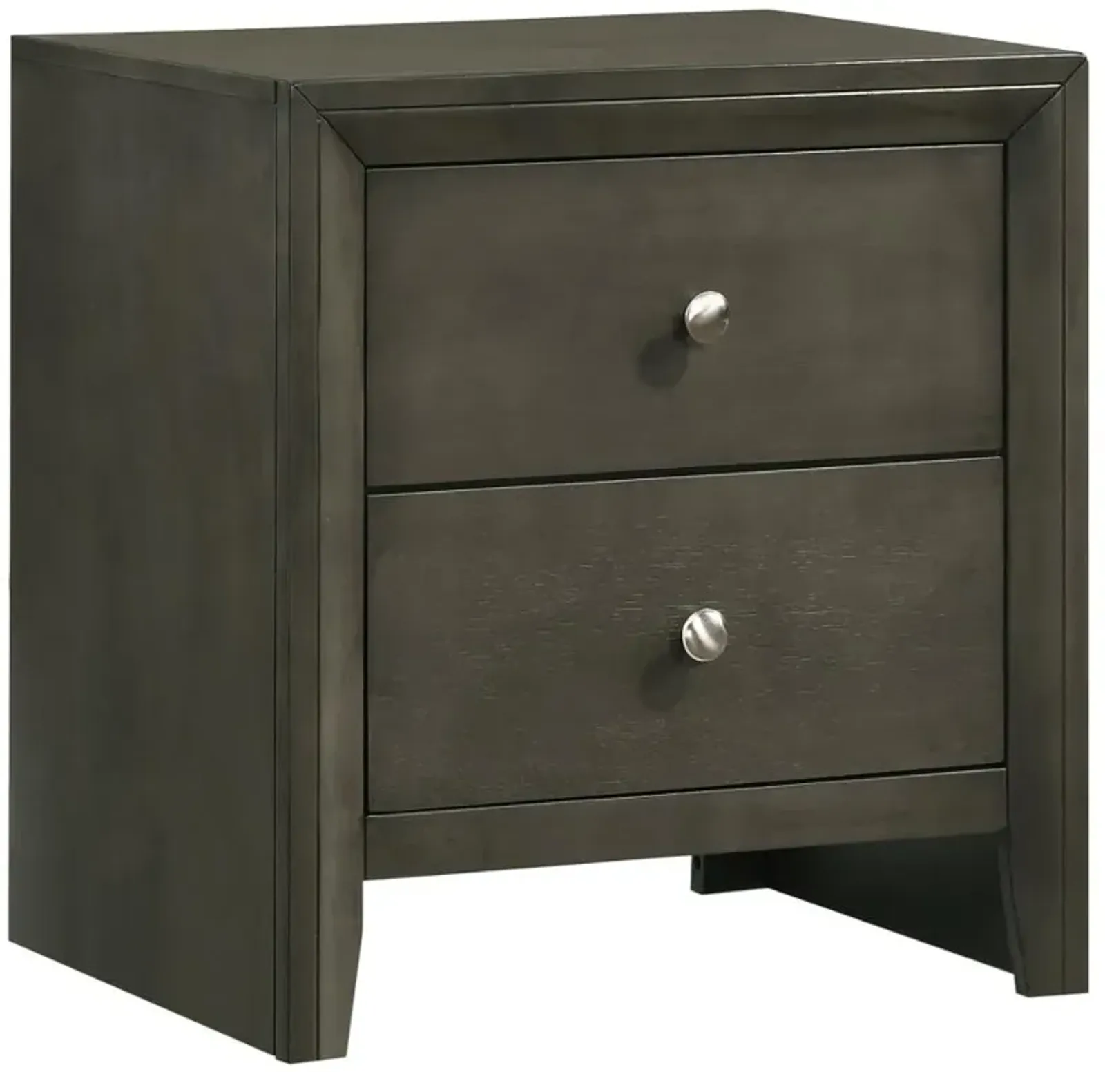 Serenity 2-drawer Nightstand Mod Grey