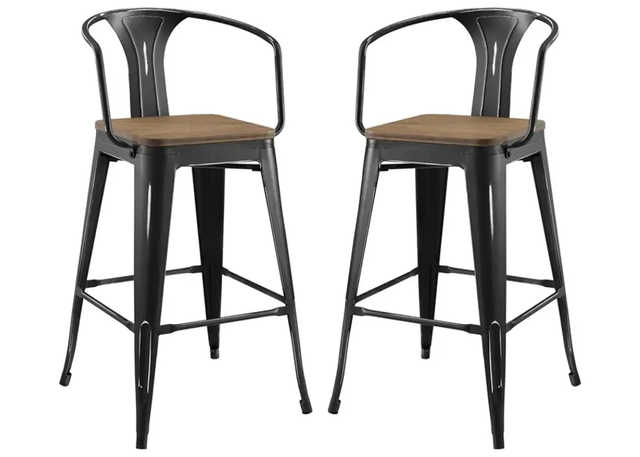 Promenade Bar Stool Set of 2