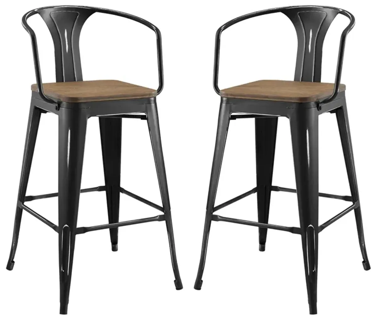 Promenade Bar Stool Set of 2