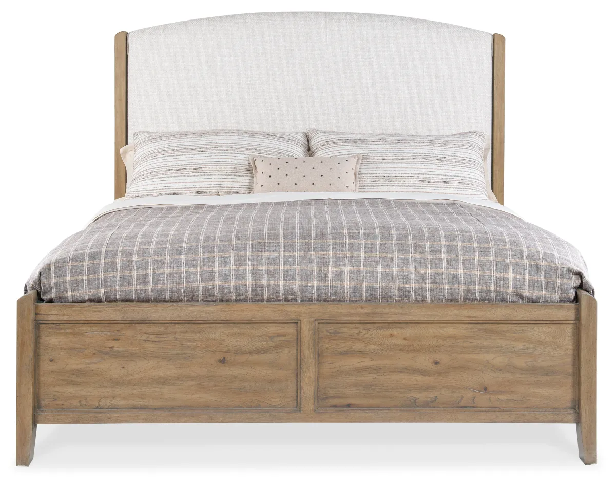 Vineyard Row Queen Upholstered Bed