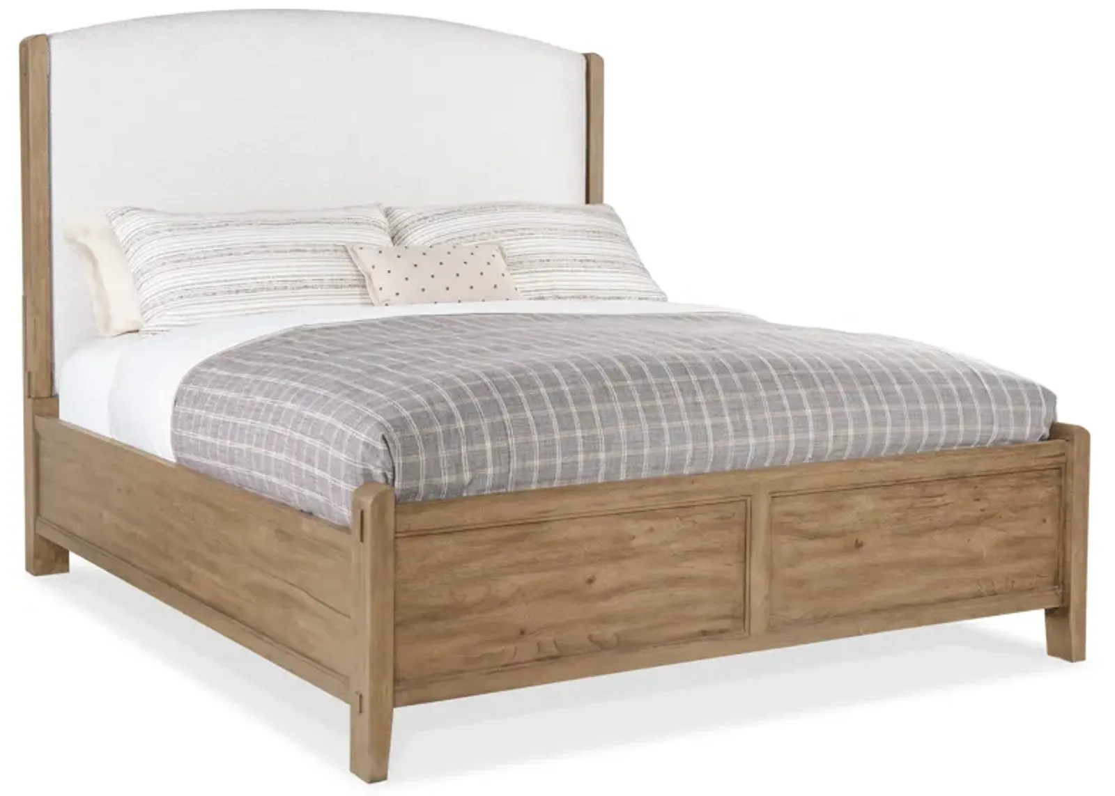 Vineyard Row Queen Upholstered Bed