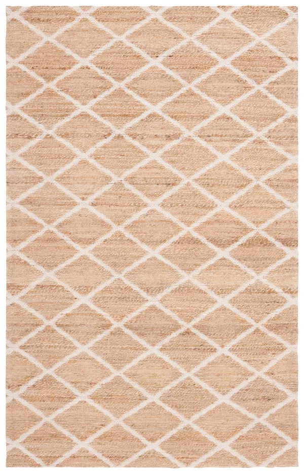 NATURAL FIBER Hand loomed 3' x 5' area rug