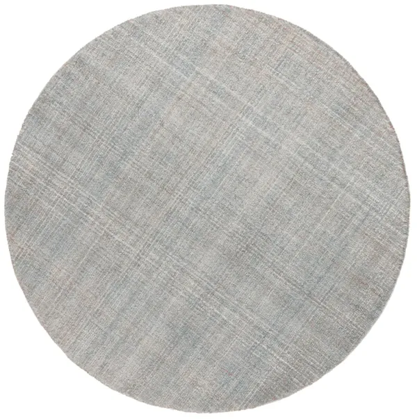 ABSTRACT Hand Tufted 6' x 6' Round area rug