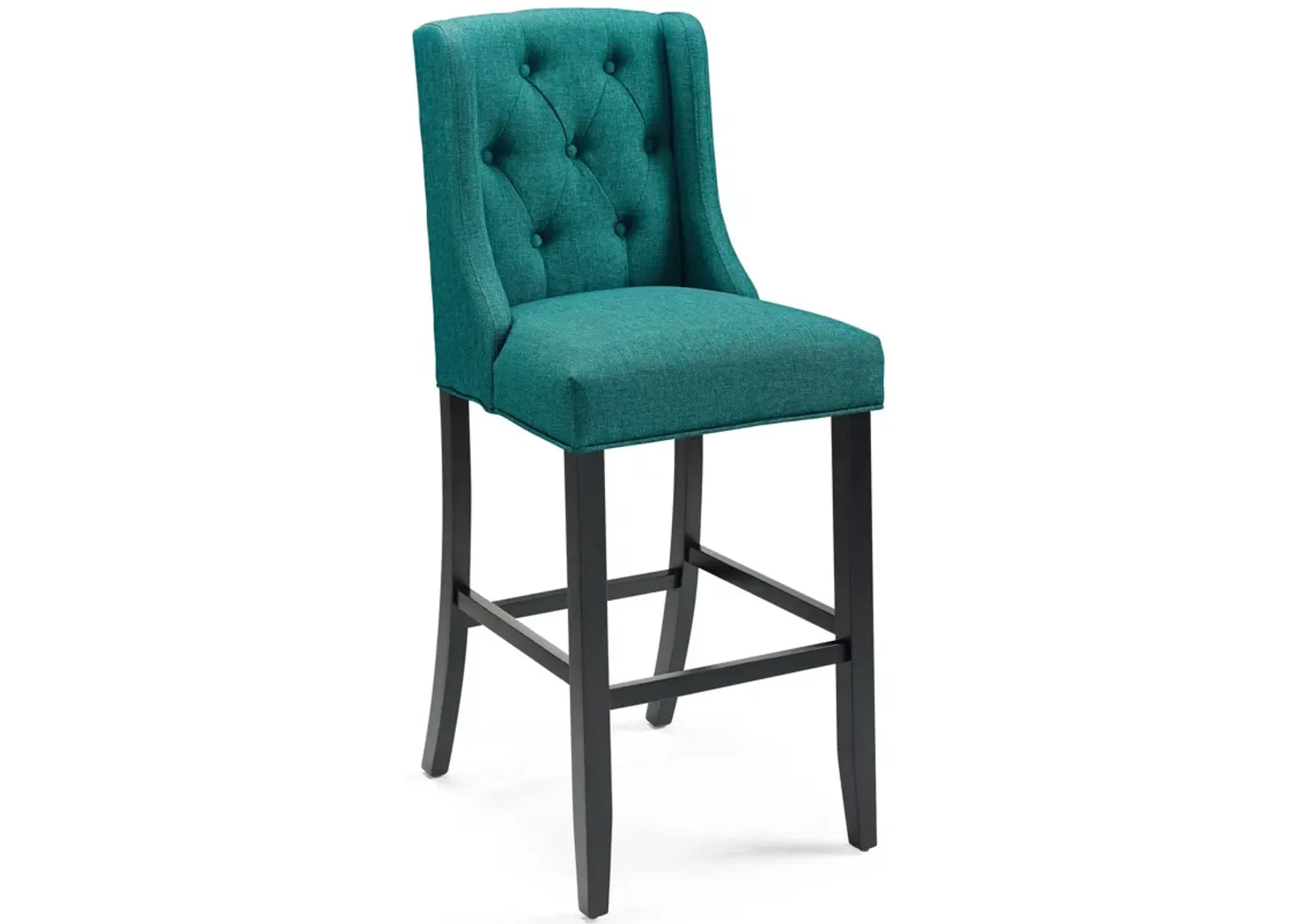 Baronet Tufted Button Upholstered Fabric Bar Stool