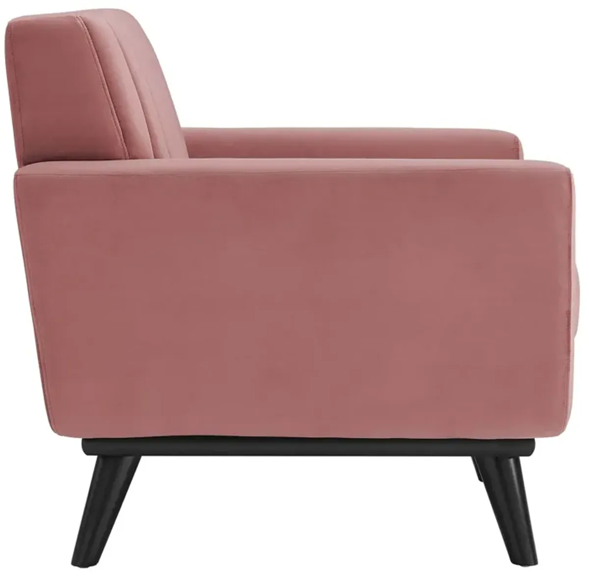 Engage Channel Tufted Performance Velvet Armchair