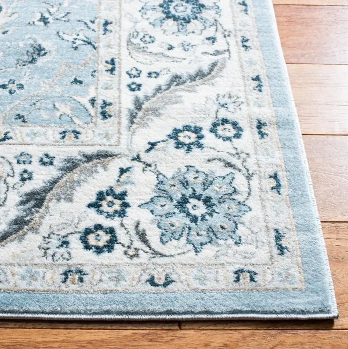 ISABELLA 912 LIGHT BLUE  8' x 8' Square Square Rug