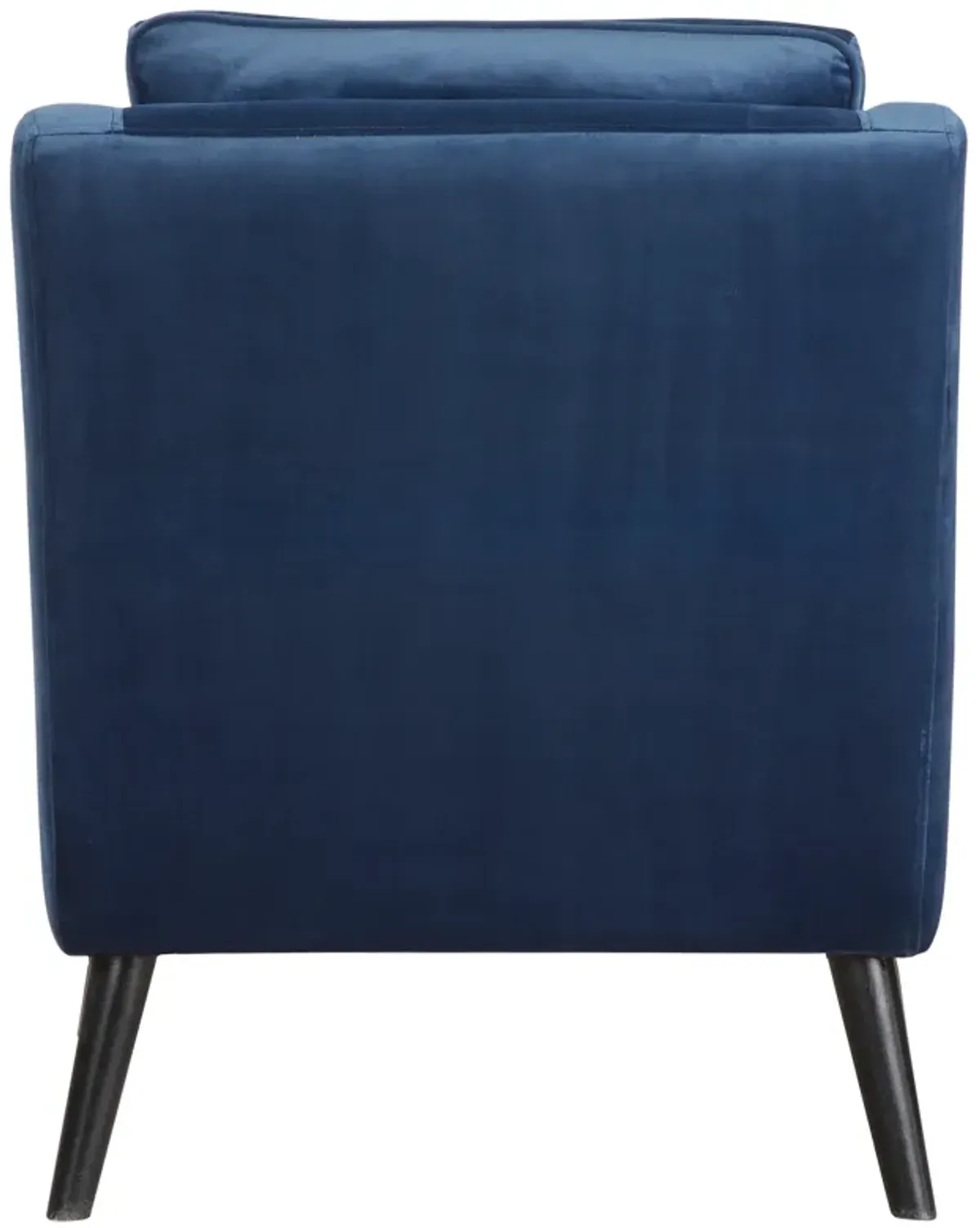 O'Brien Blue Velvet Armchair