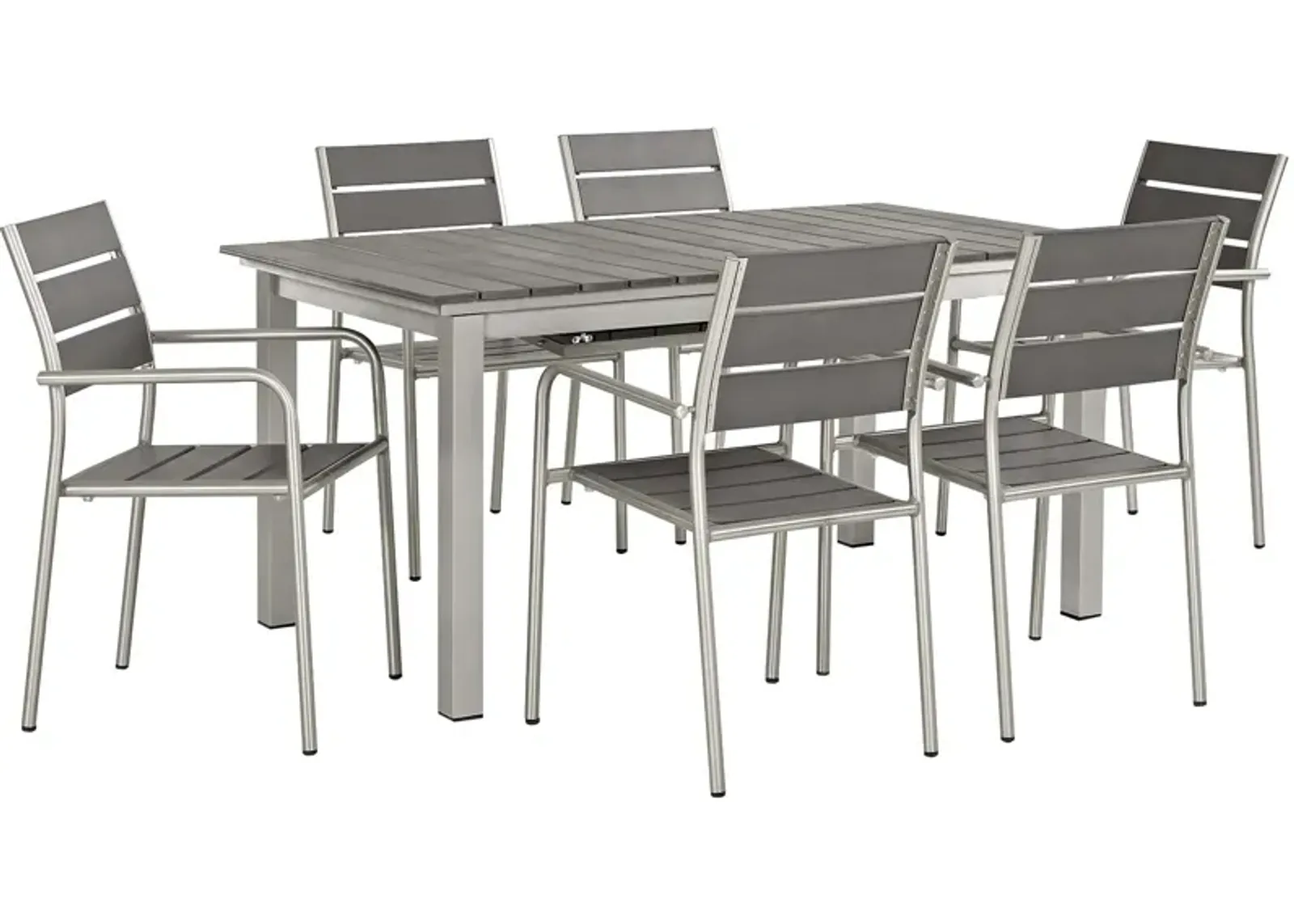 Shore 7 Piece Outdoor Patio Dining Set