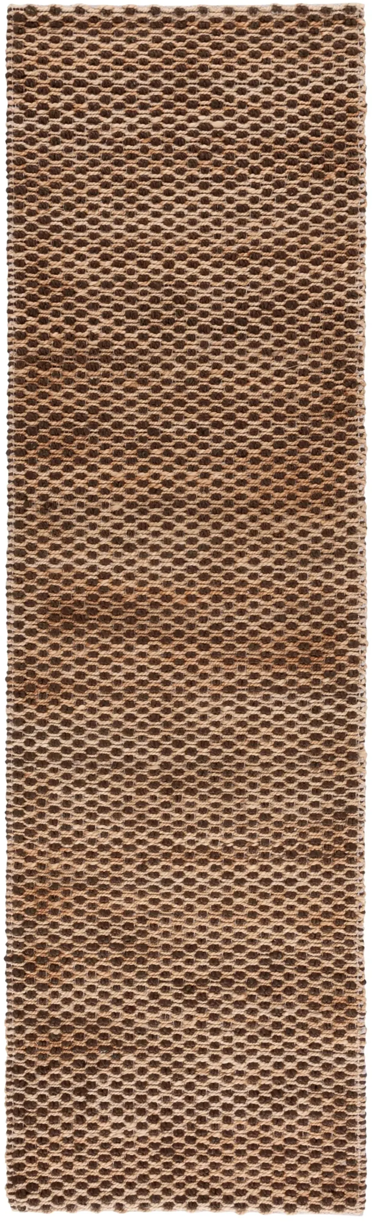 NATURAL FIBER NATURAL  2'-3' x 8' Runner Rug