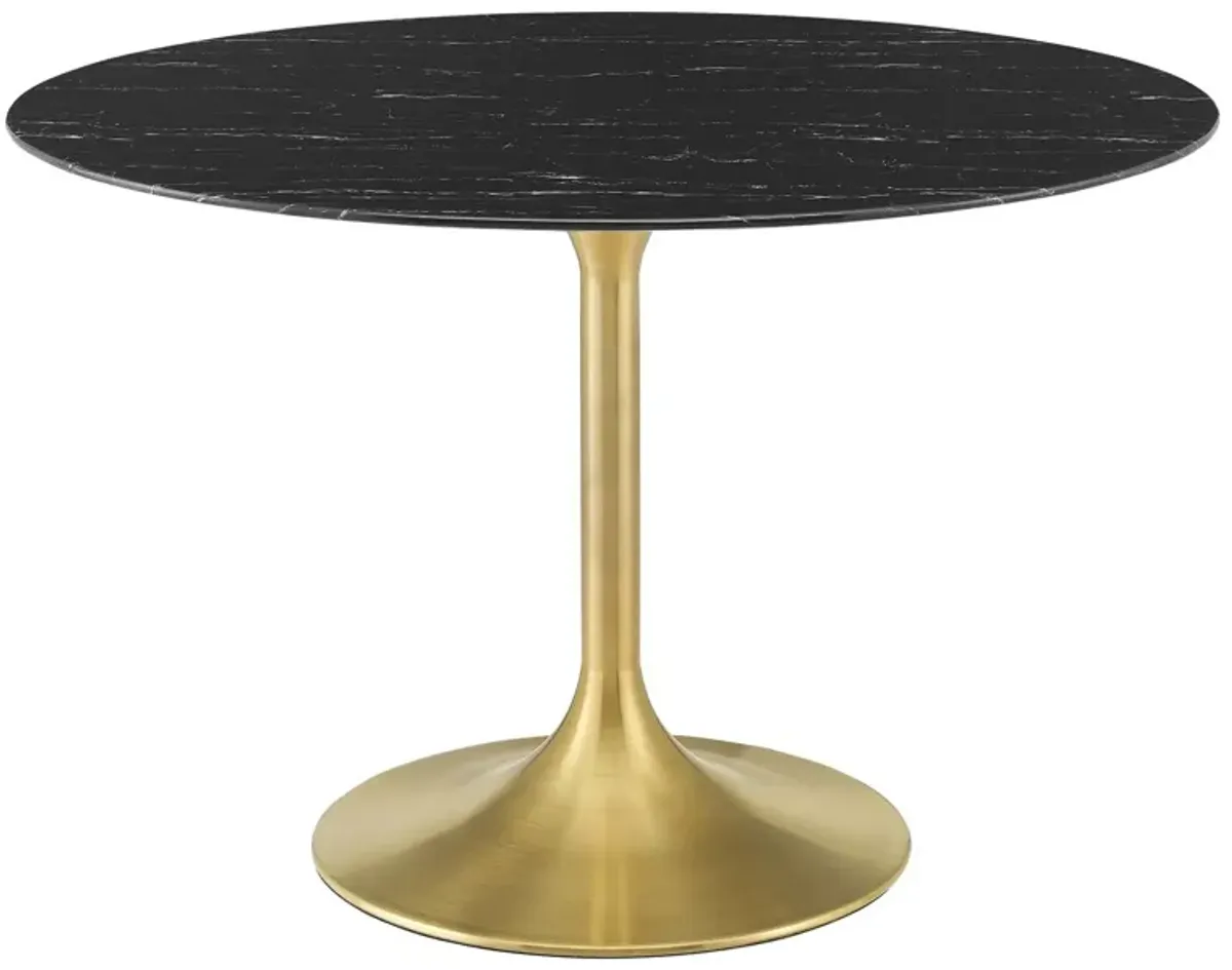 Lippa 47" Artificial Marble Dining Table