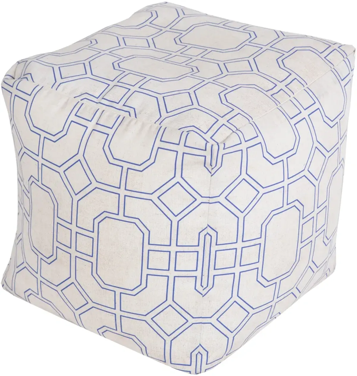 Rain POUF-286 18"H x 18"W x 18"D Pouf