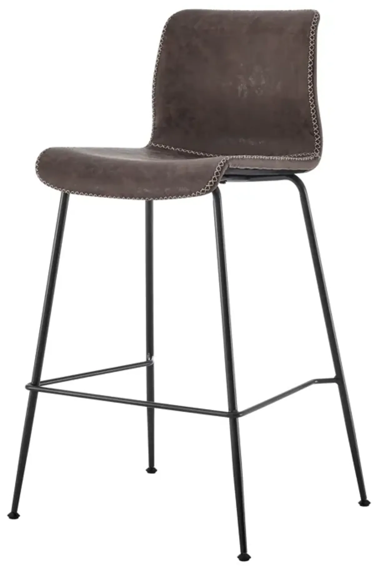 Jayden Counter Stool, Vintage Coffee Brown 