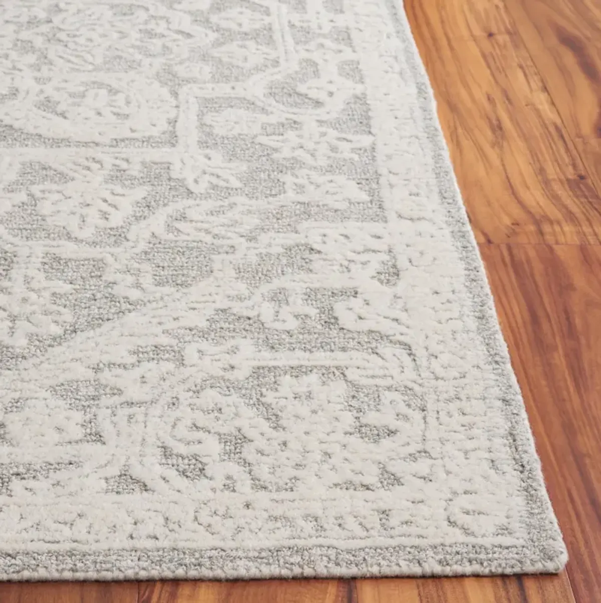 EBONY 220 IVORY  6' x 6' Square Square Rug