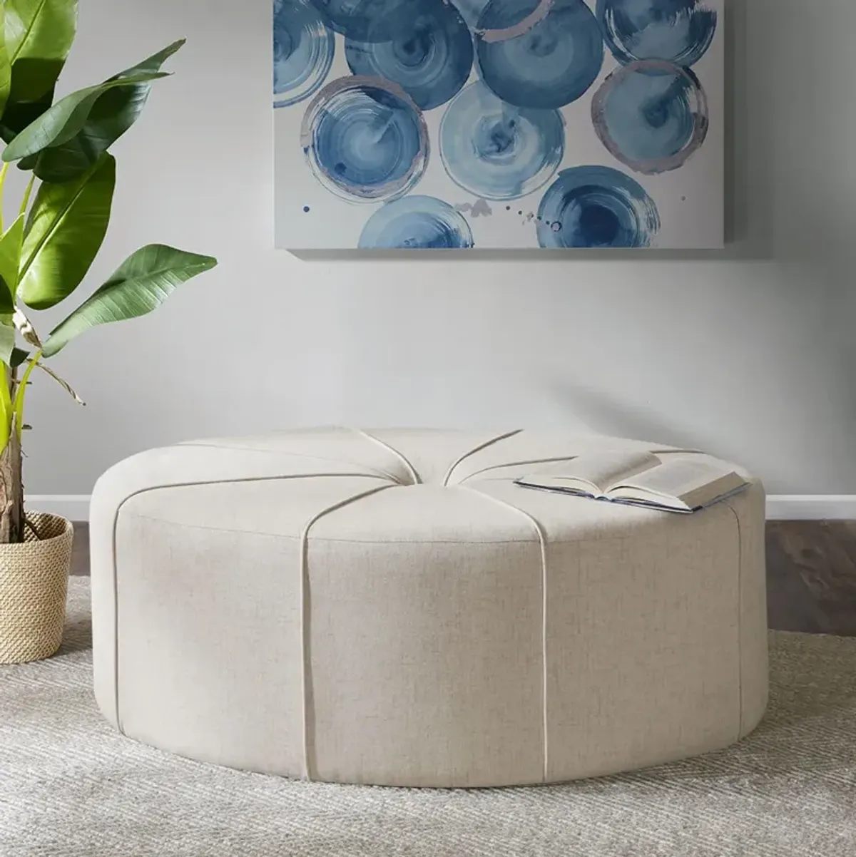 Ferris Oval Ottoman