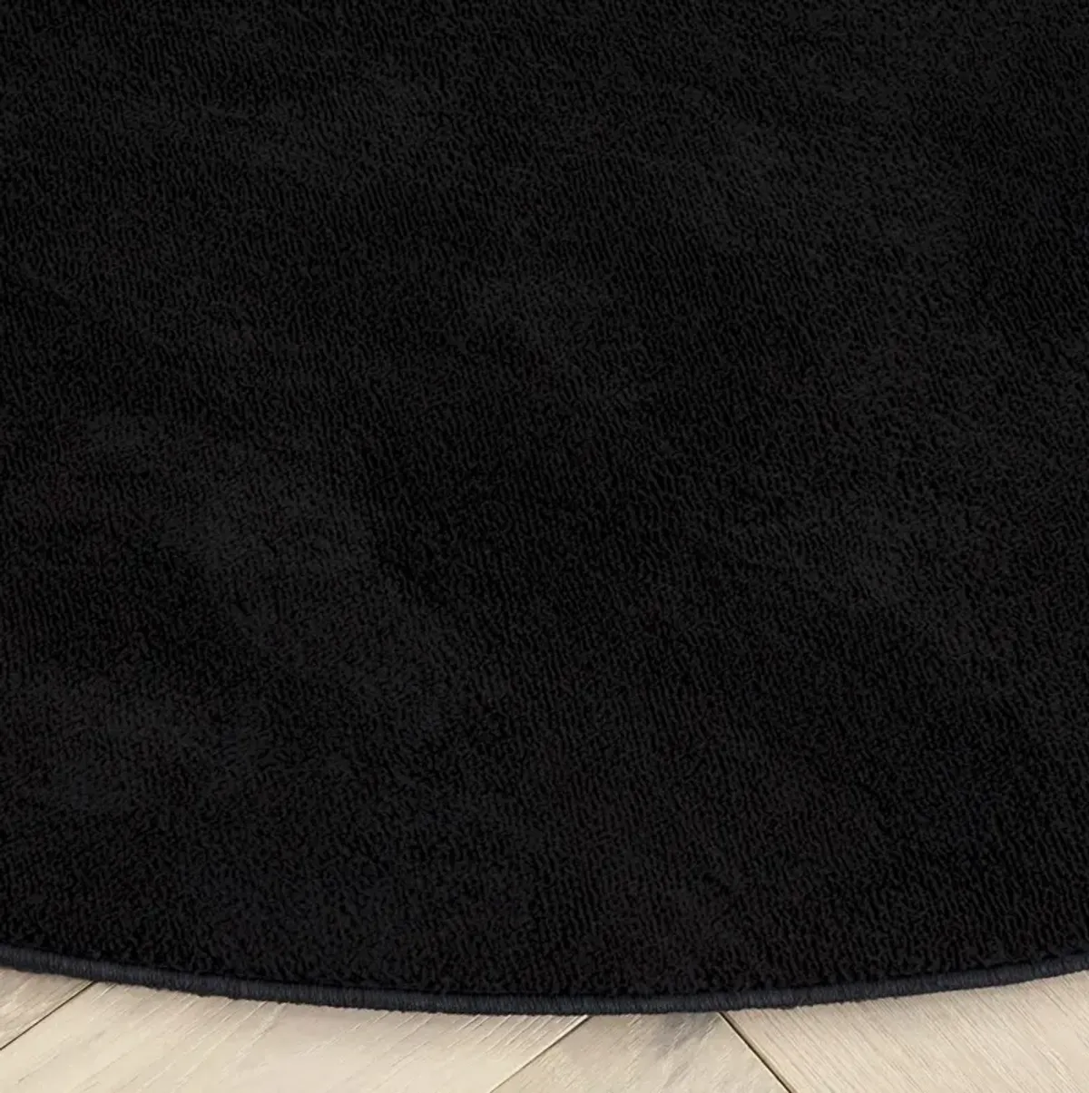 LOFT 315 BLACK 6' x 6' Round Round Rug