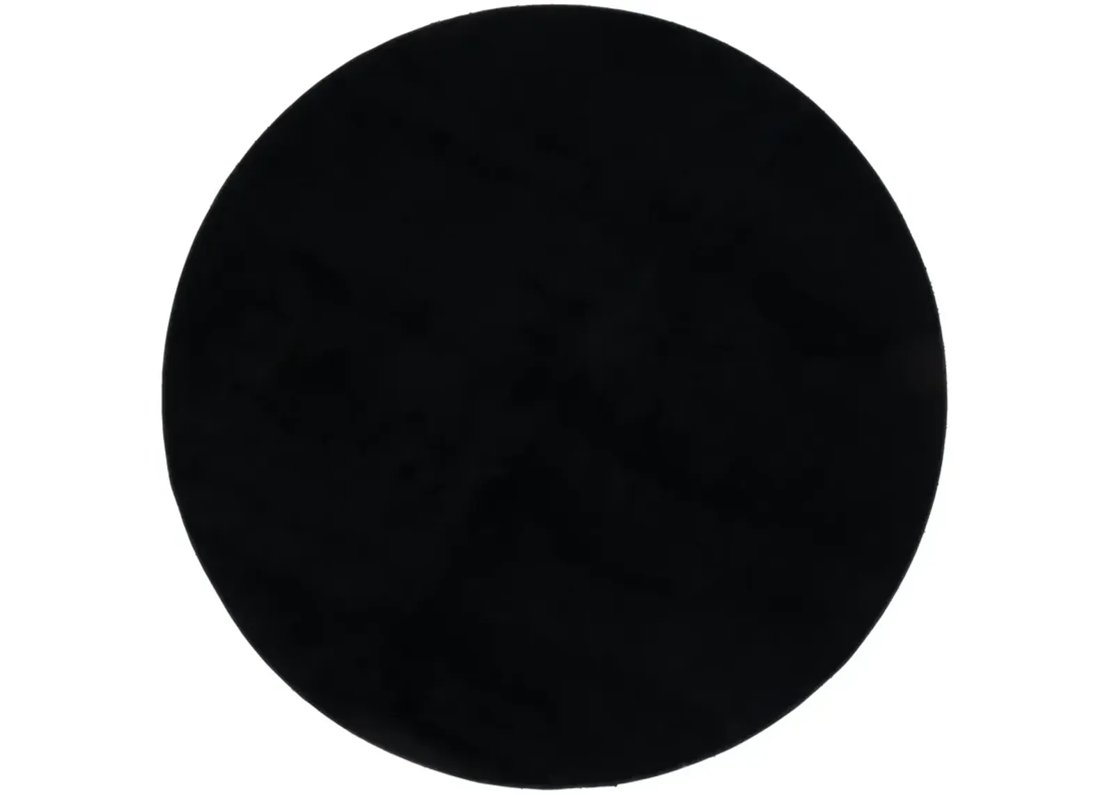 LOFT 315 BLACK 6' x 6' Round Round Rug