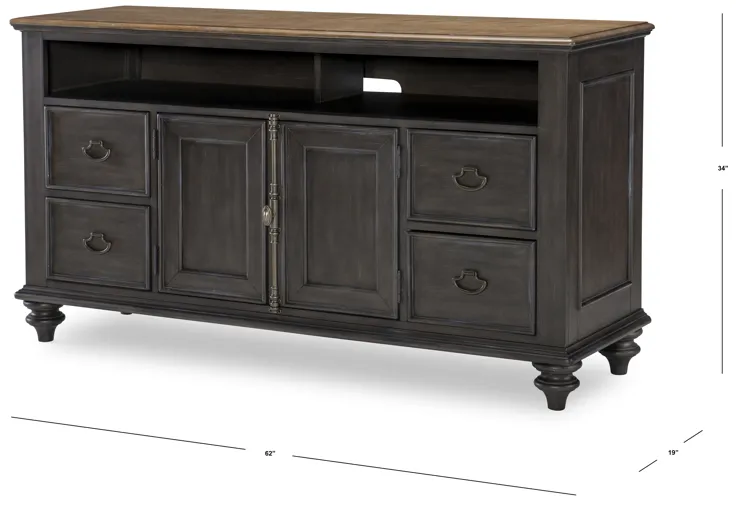 Kingston (Sandalwood Brown + Dark Sable) Console