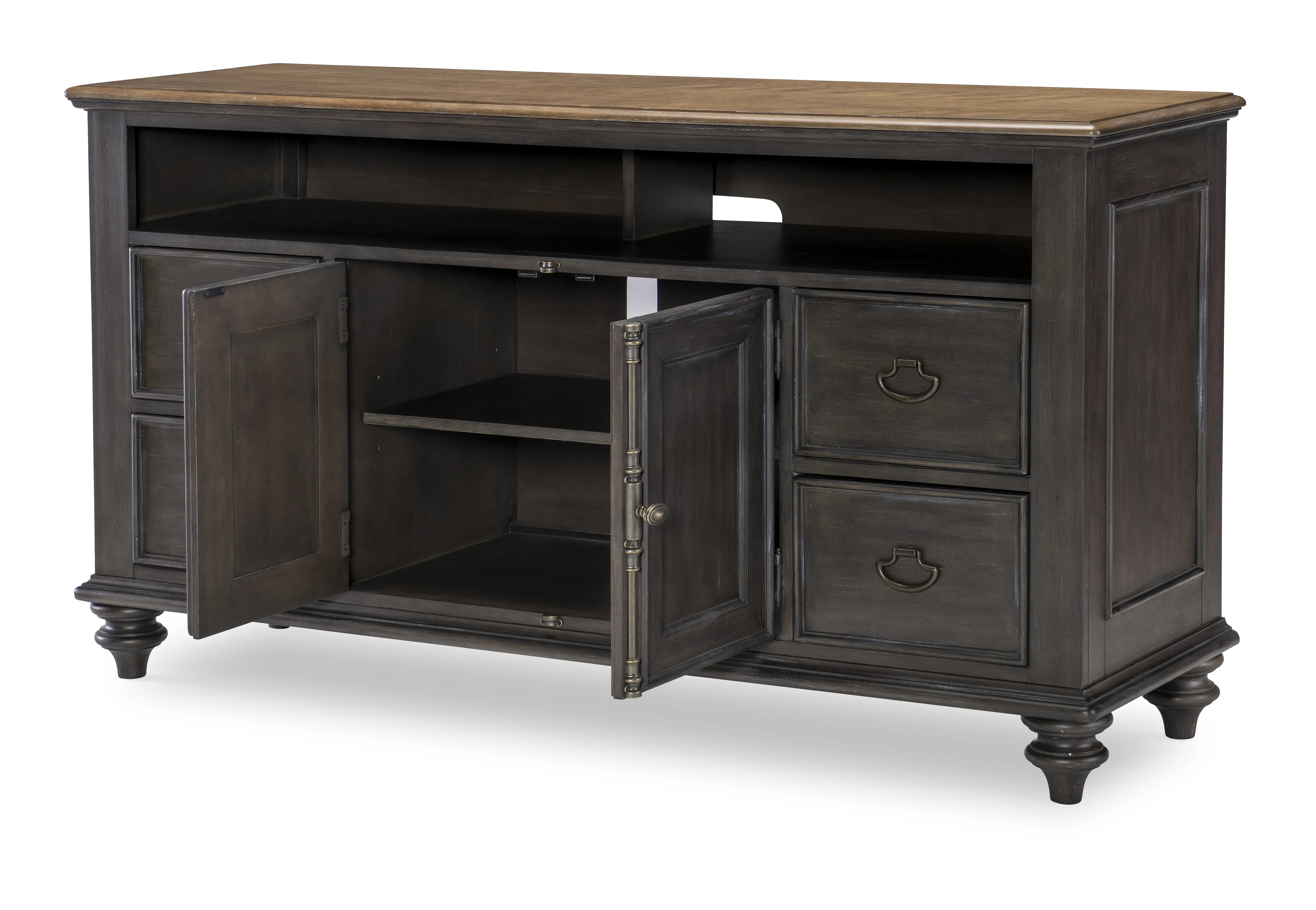 Kingston (Sandalwood Brown + Dark Sable) Console