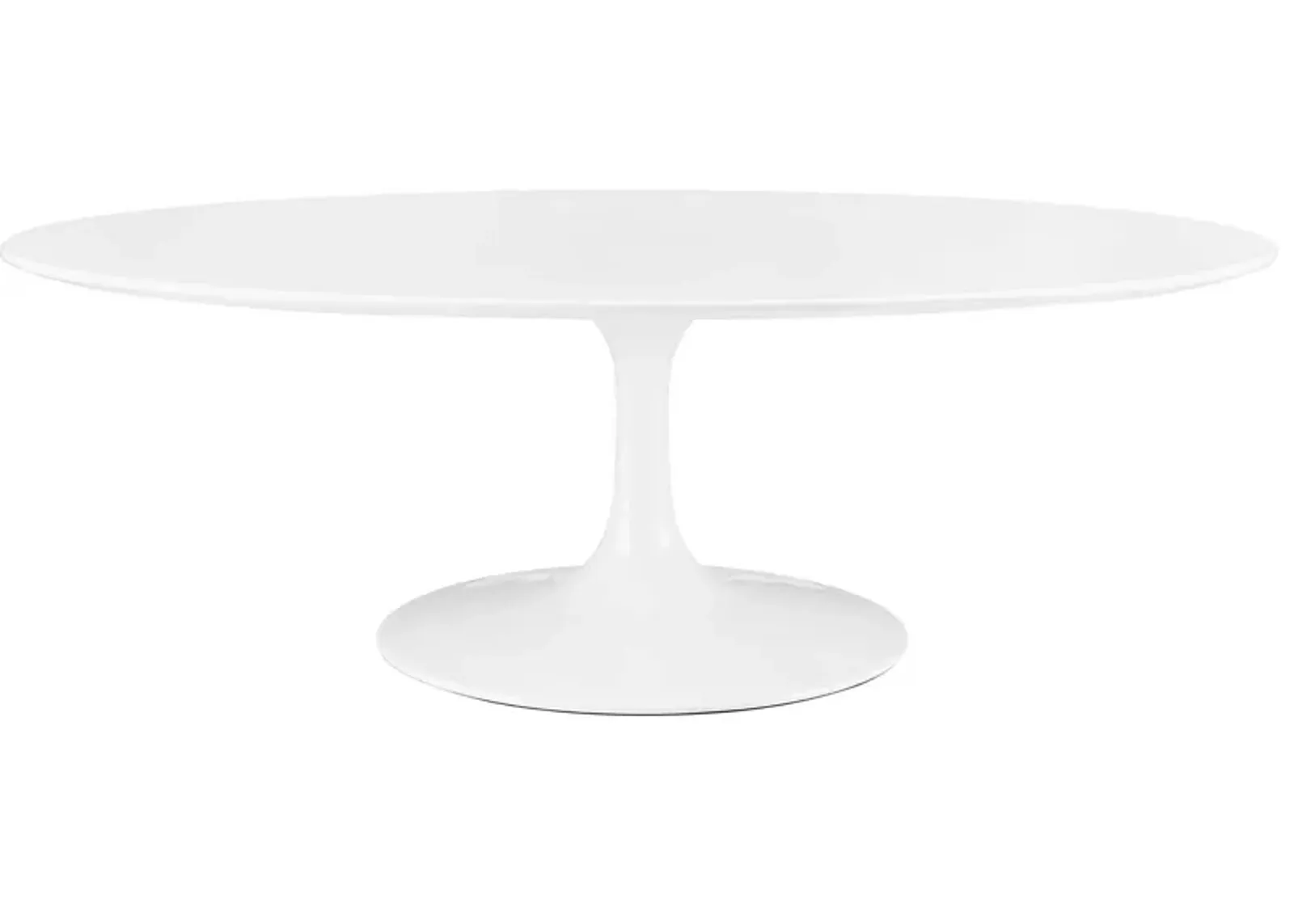 Lippa 48" Oval-Shaped Wood Top Coffee Table