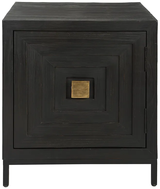 Aiken Geometric Cabinet / End Table