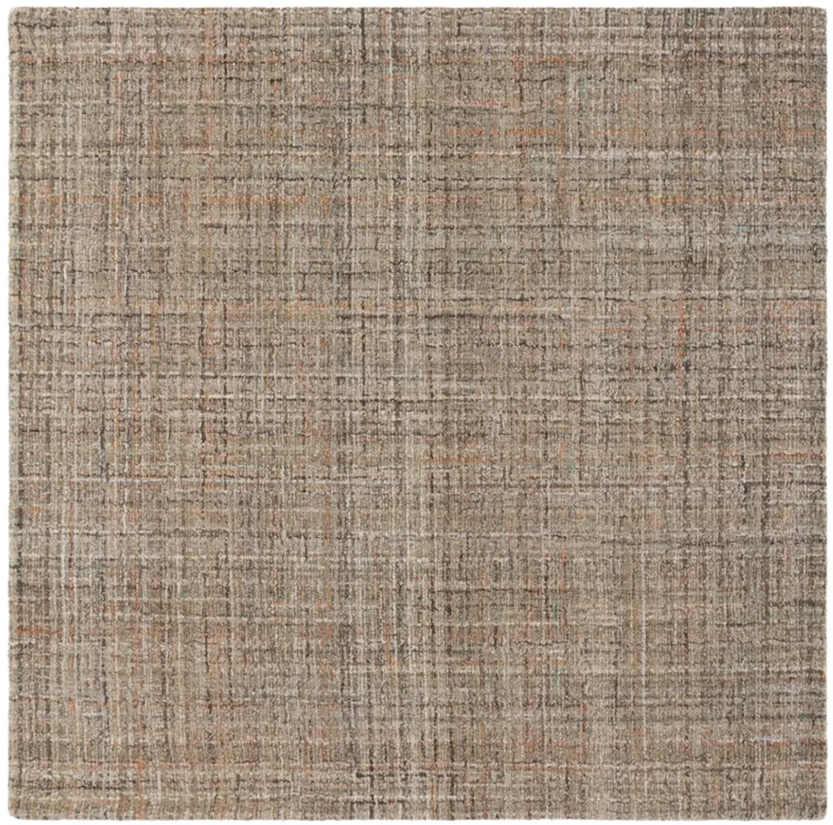 ABSTRACT Hand Tufted 6' x 6' Square area rug