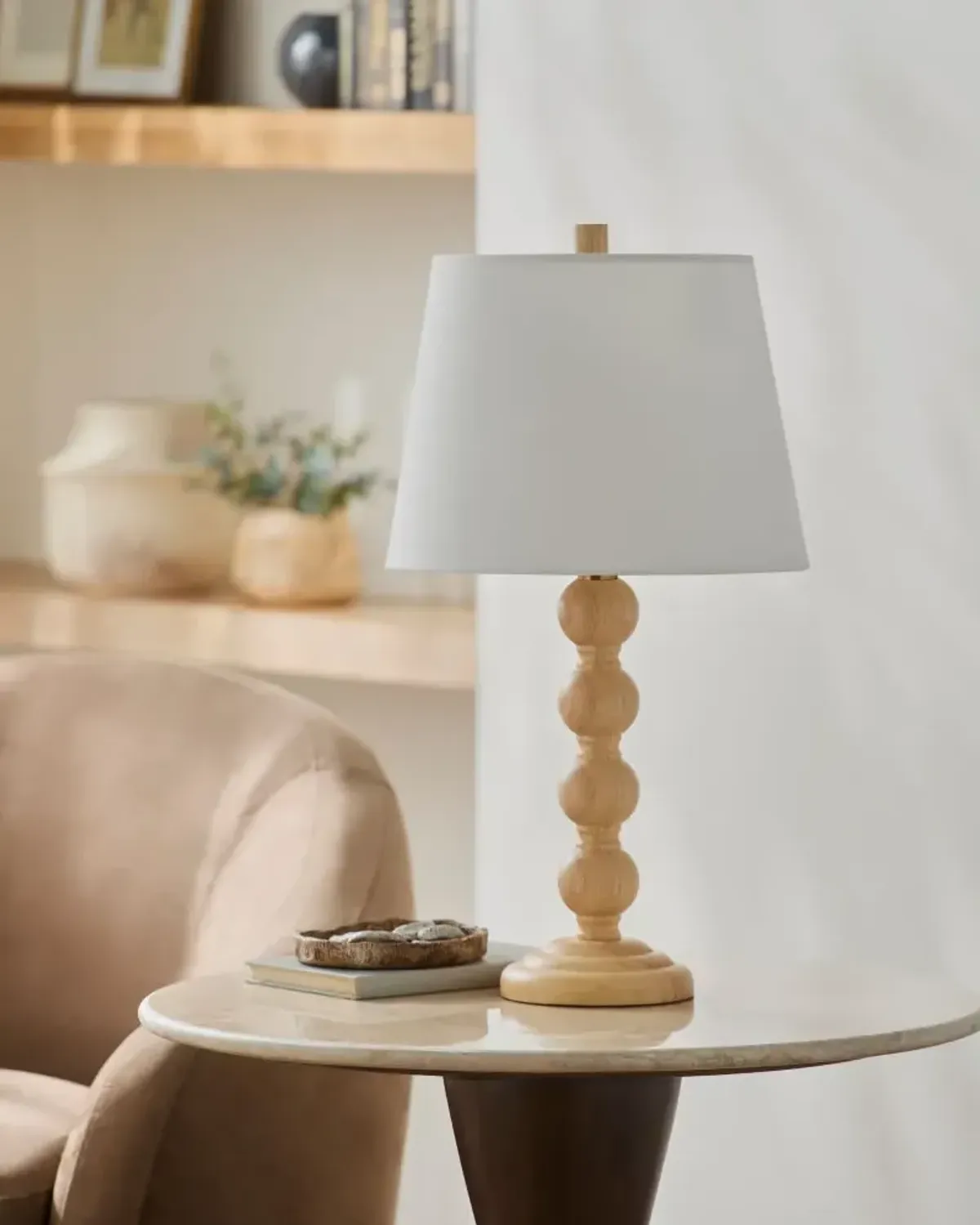 Felipe FLP-001 23"H x 12"W x 12"D Accent Table Lamp