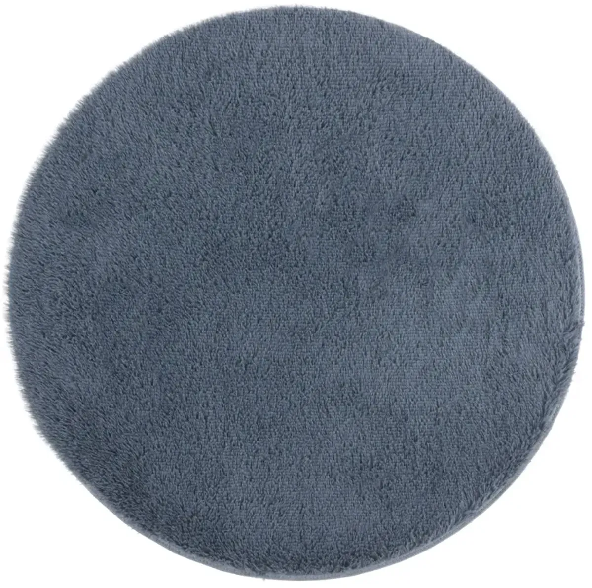 RAINBOW SHAG 101 GREY 4' x 4' Round Round Rug