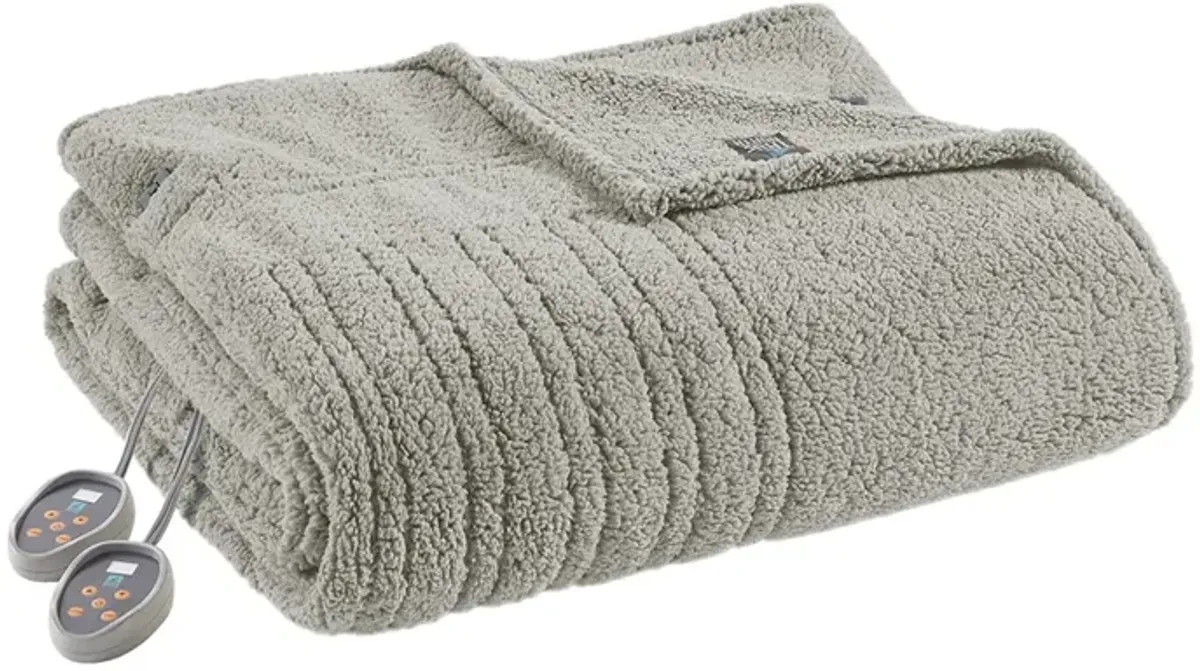 Sherpa Heated Blanket