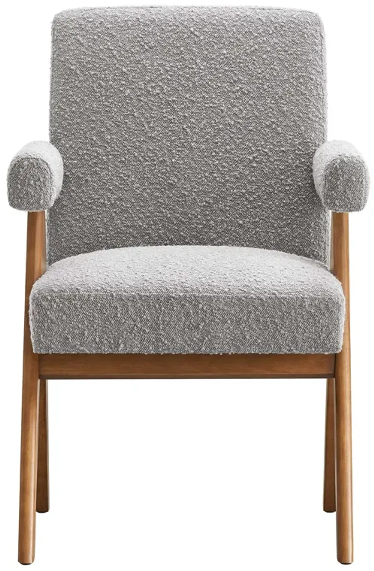 Lyra Boucle Fabric Dining Room Chair - Set of 2