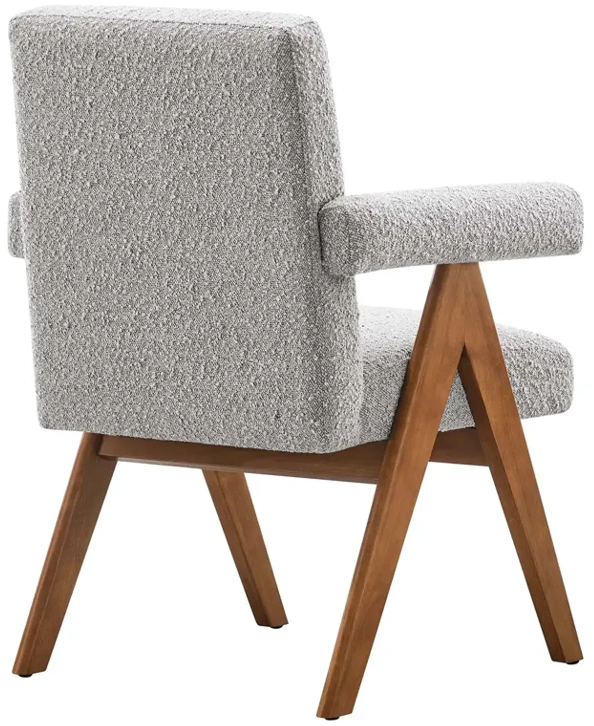 Lyra Boucle Fabric Dining Room Chair - Set of 2