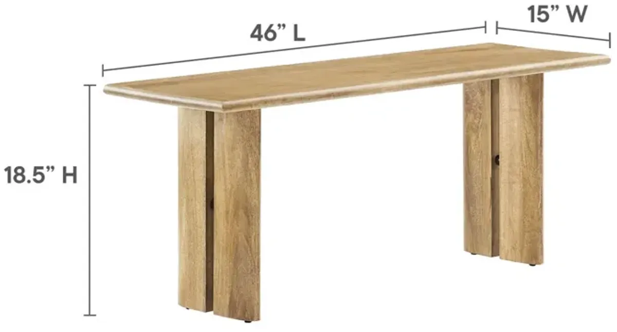 Amistad 46" Wood Bench