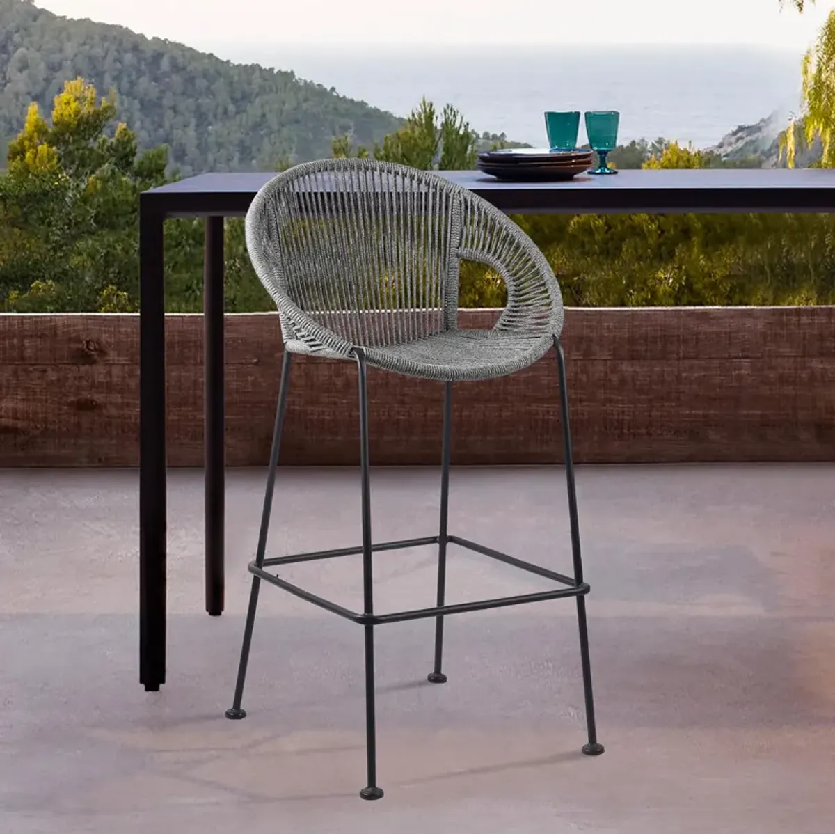 Acapulco Indoor/Outdoor Barstool