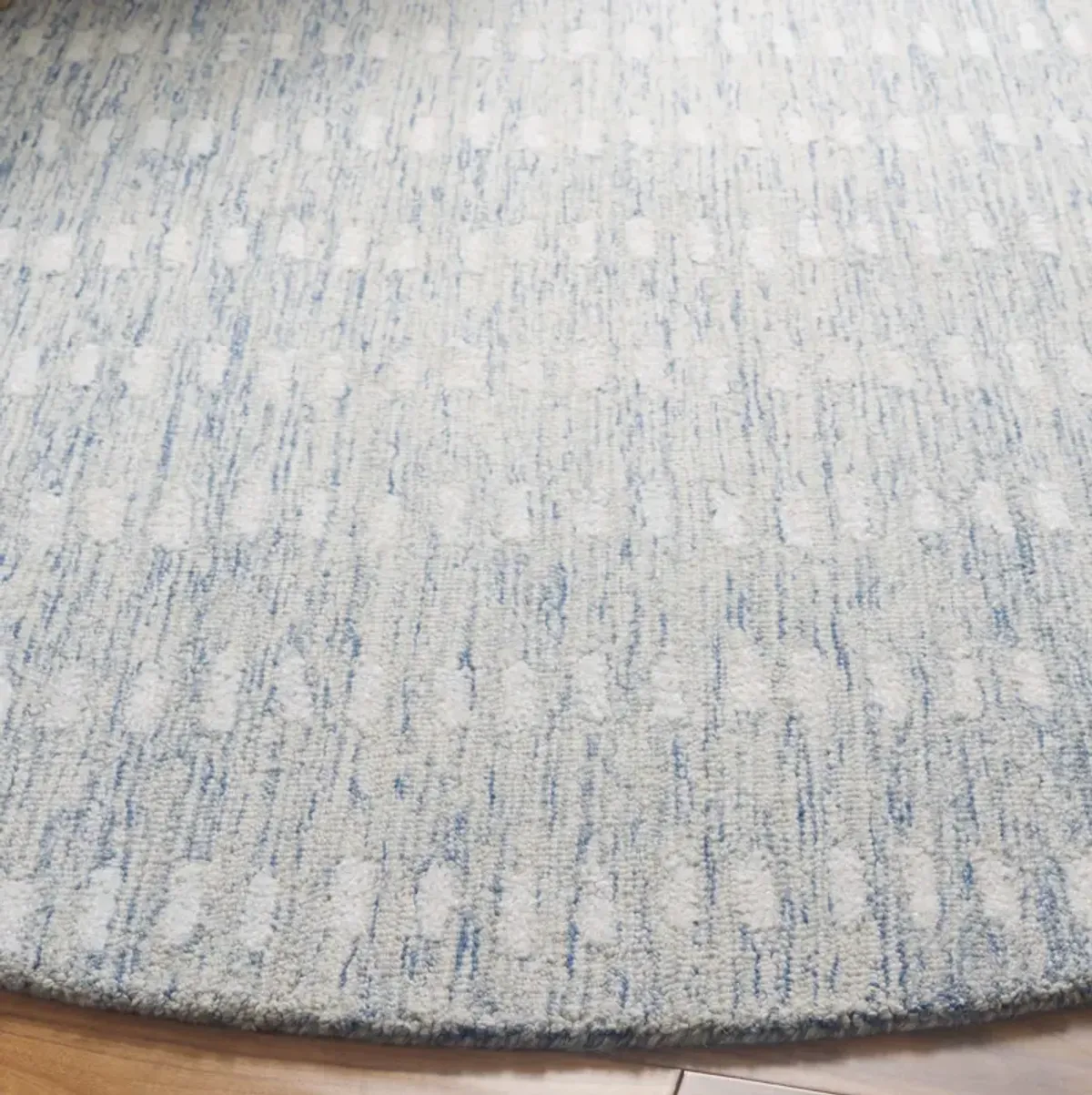 ABSTRACT Hand Tufted 6' x 6' Round area rug