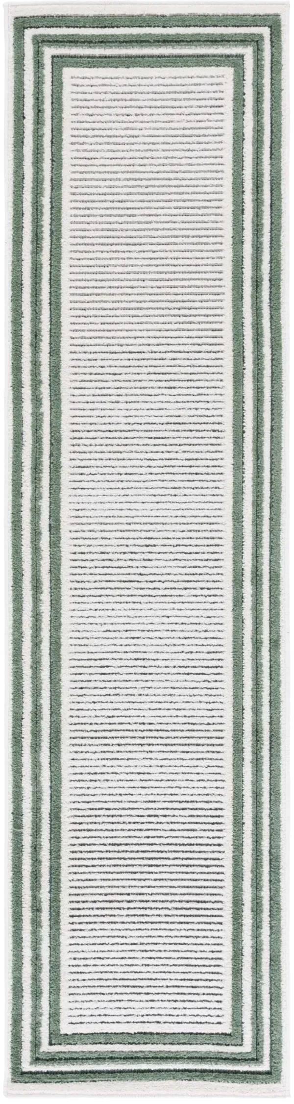CABANA 634 IVORY  2'-2' x 8' Runner Rug