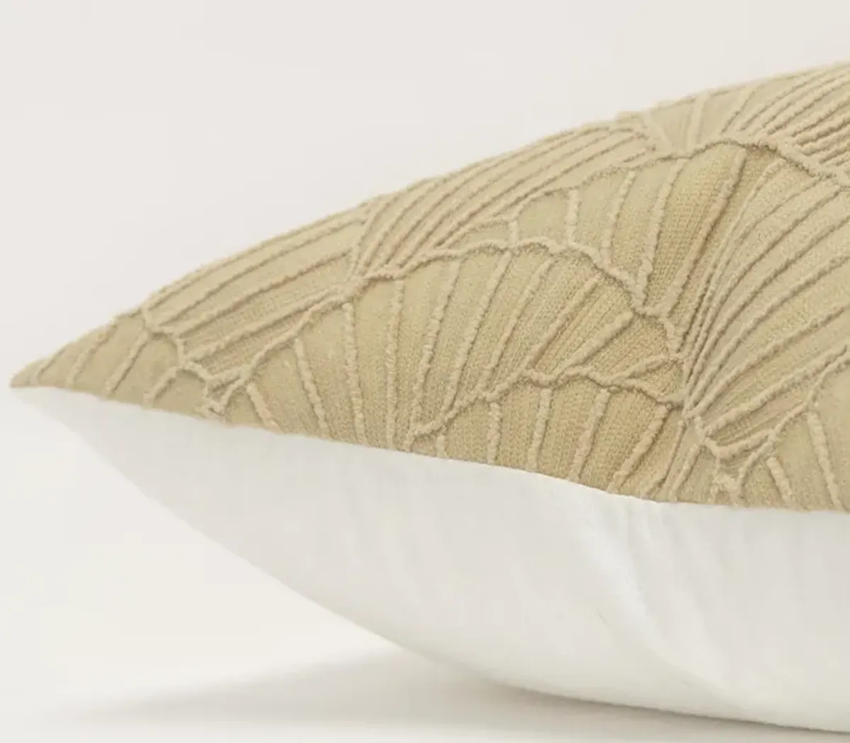 fan khaki Pillow