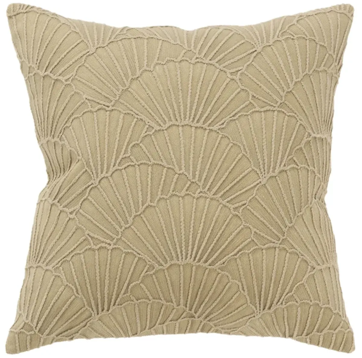 fan khaki Pillow