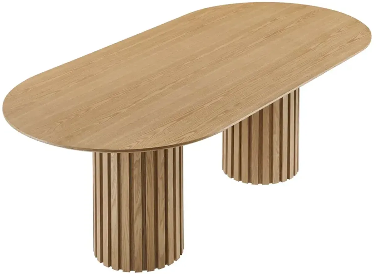 Senja 95" Oval Dining Table