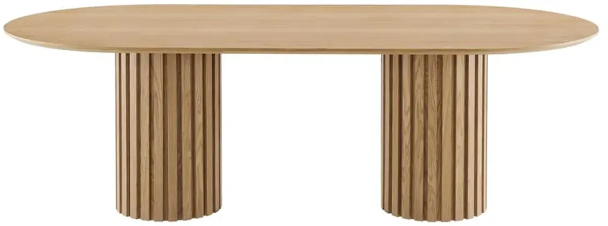 Senja 95" Oval Dining Table