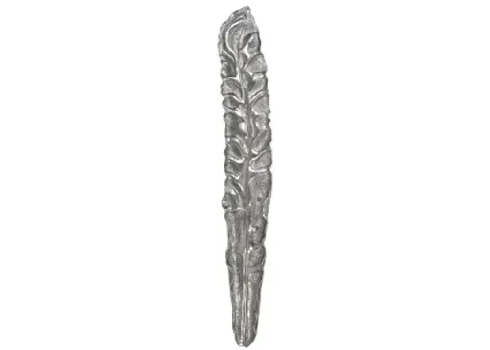 petiole wall leaf, liquid silver, colossal, version b