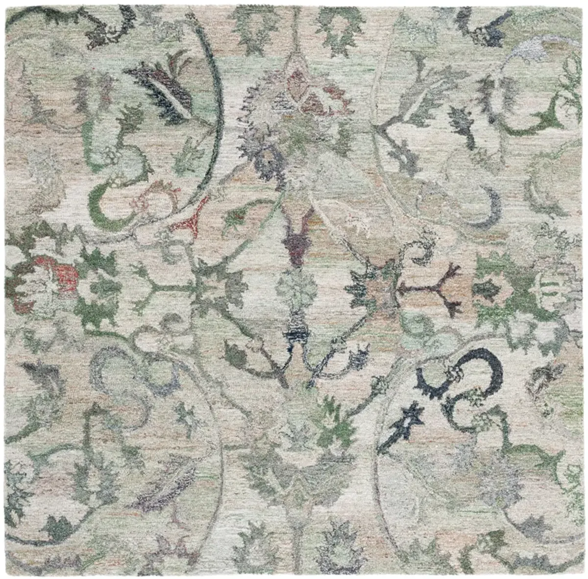 ANATOLIA Hand Tufted 4' x 4' Square area rug