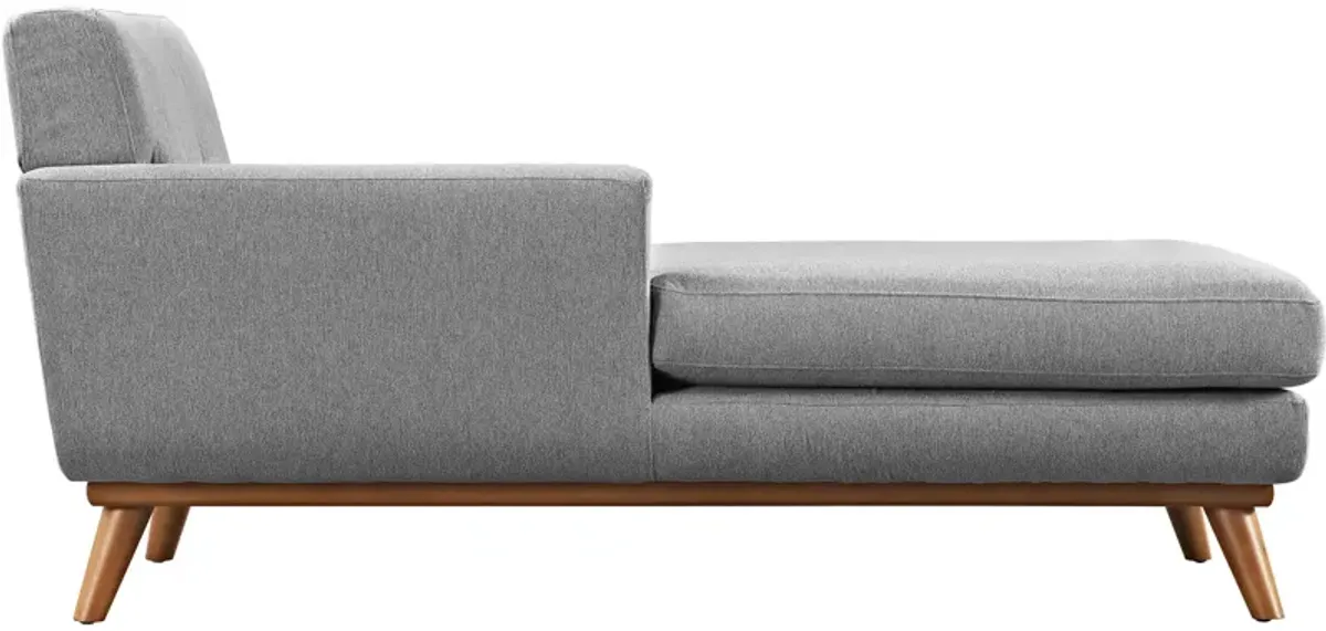 Engage Left-Facing Upholstered Fabric Chaise