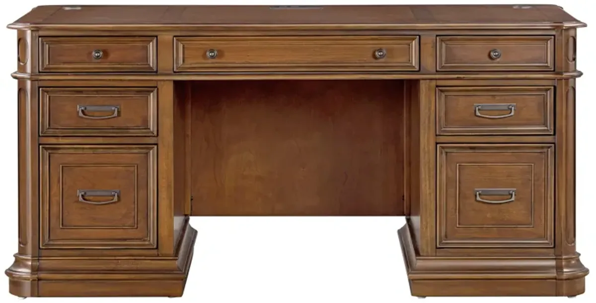 Roanoke Cherry Executive Desk