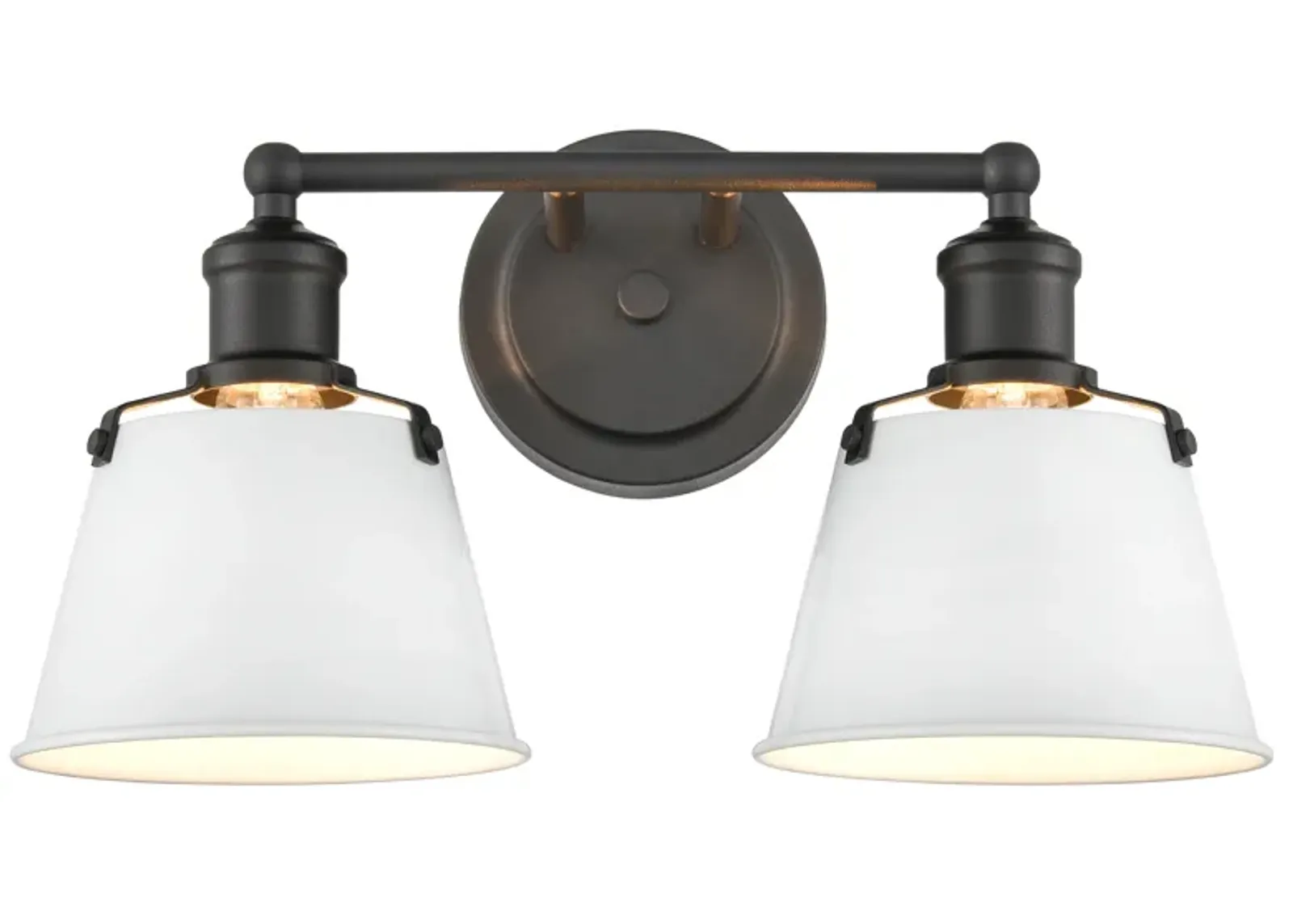 Holgate 15" Wide 2-Light Vanity Light - Charcoal