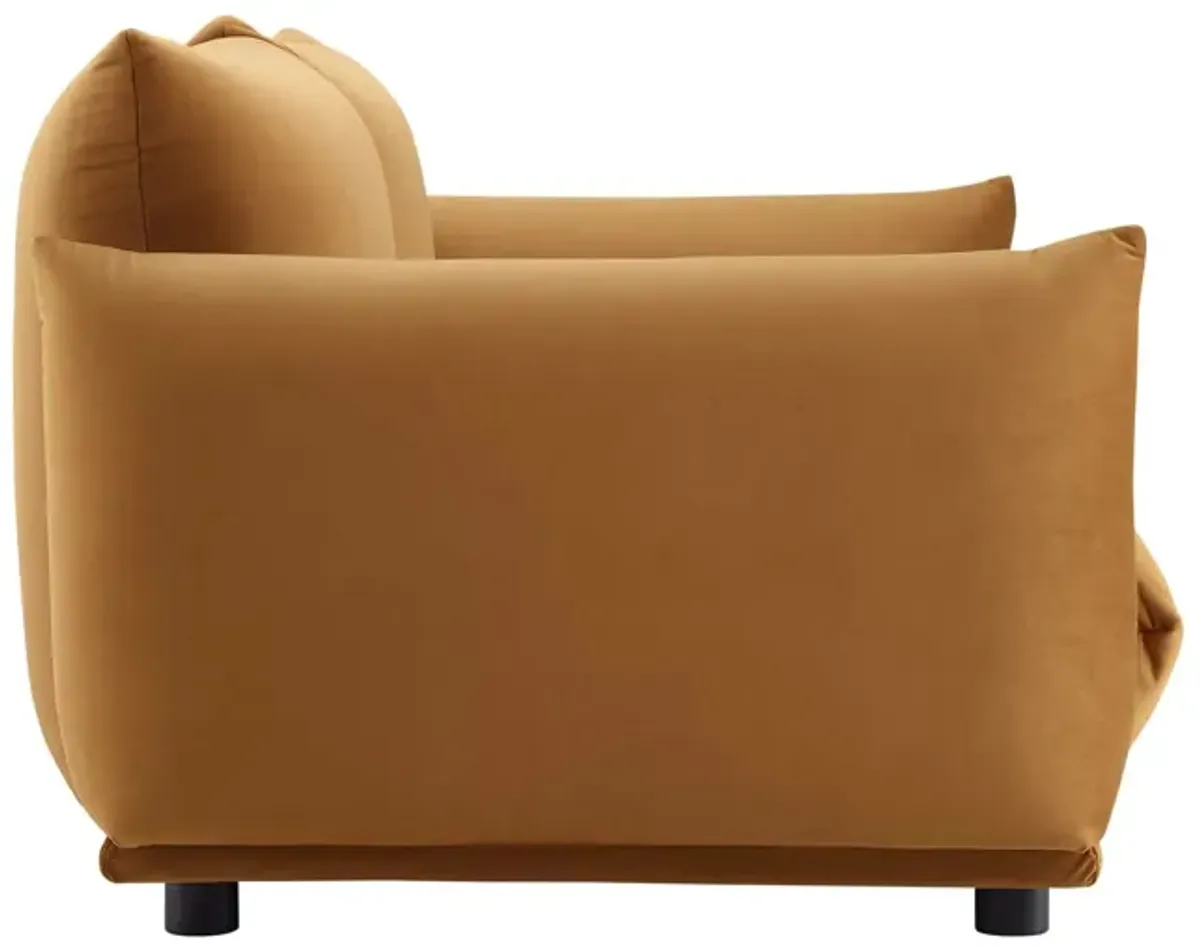 Copious Performance Velvet Loveseat