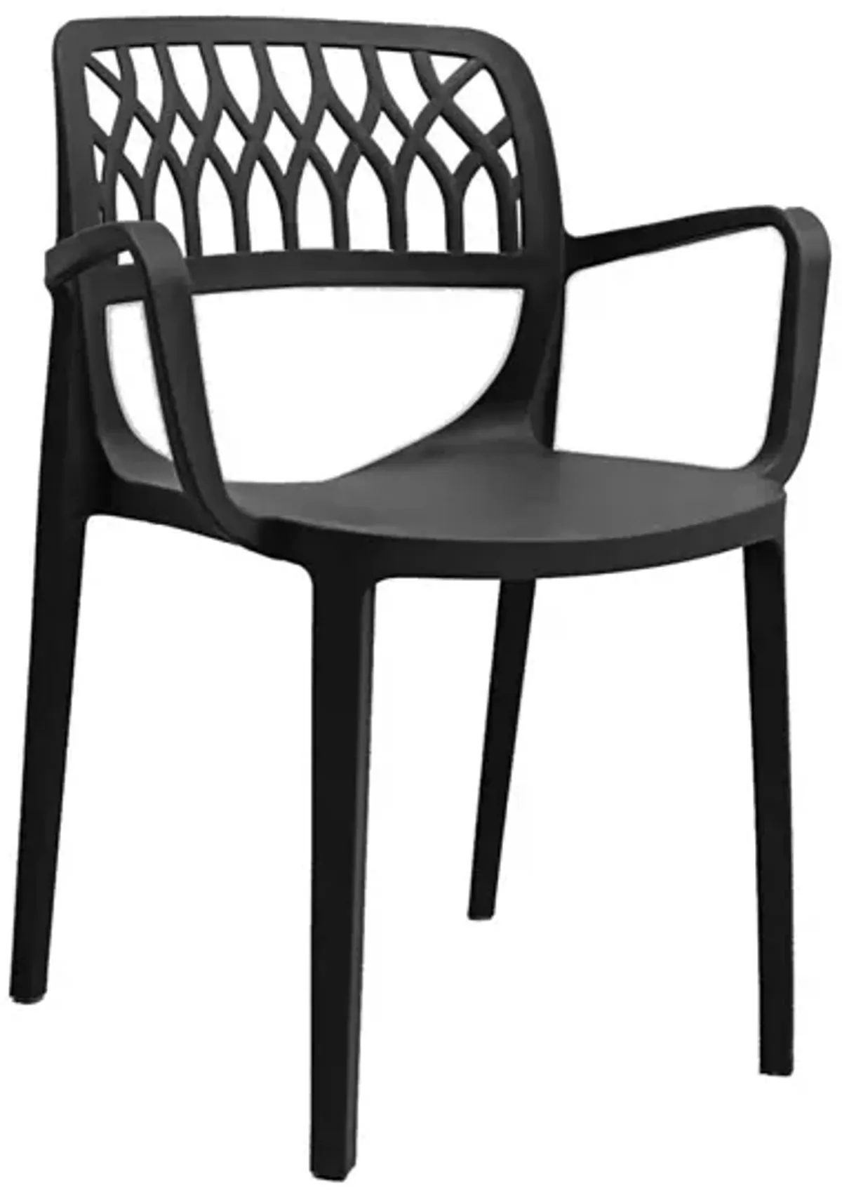 Elsa Set of 2 Stackable Armchair-Anthracite