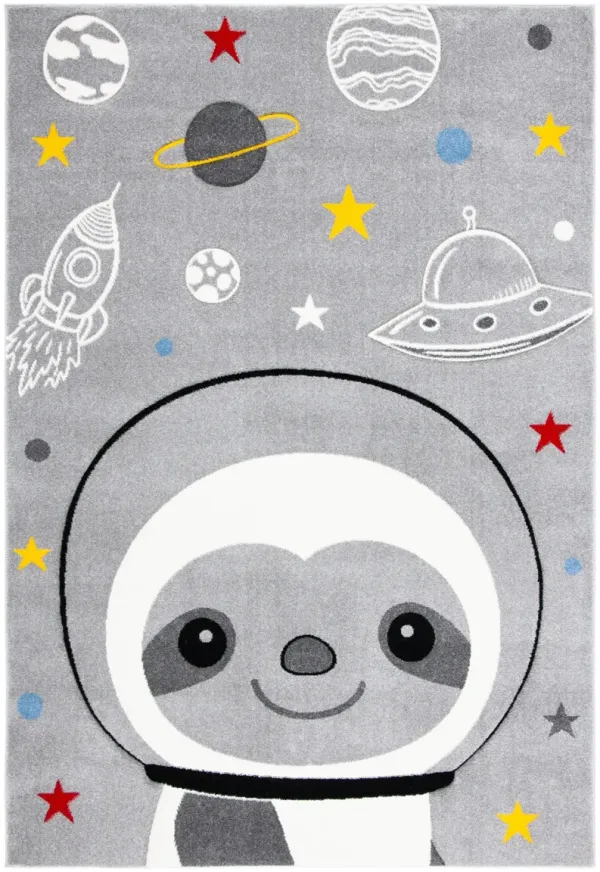 CAROUSEL KIDS 140 GREY  2'-3' x 4' Accent Rug