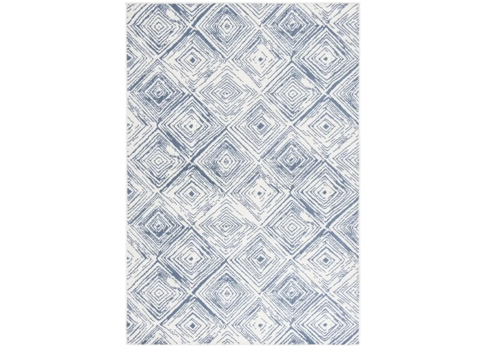 PYRAMID 225 IVORY  5'-3' x 7'-8' Medium Rectangle Rug